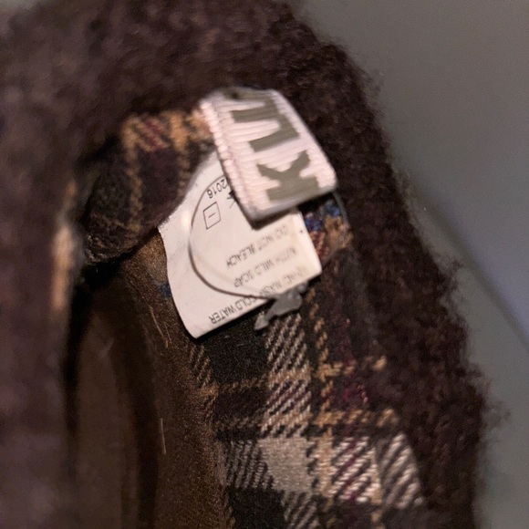 MUK LUK Lava Knit Overlay Round Toe Memory Foam Ankle‎ Bootie Women 11M Pull-On - Picture 7 of 9